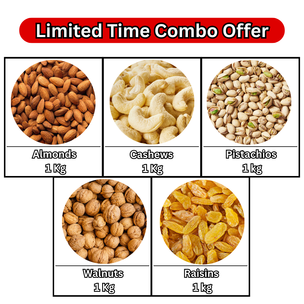 Royal Premium Dry Fruit Mega Combo